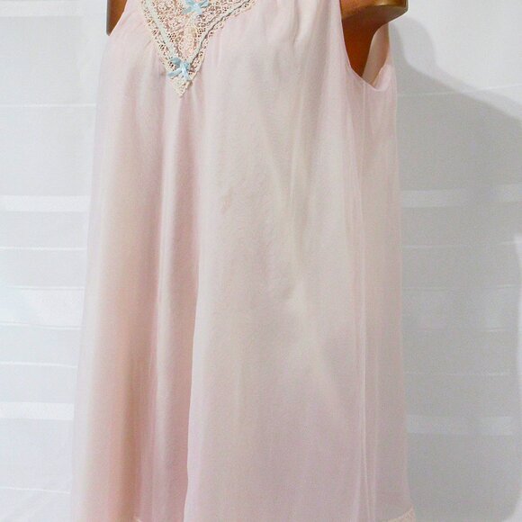 Vintage Vanity Fair Double Nylon Babydoll M/L - Picture 7 of 8